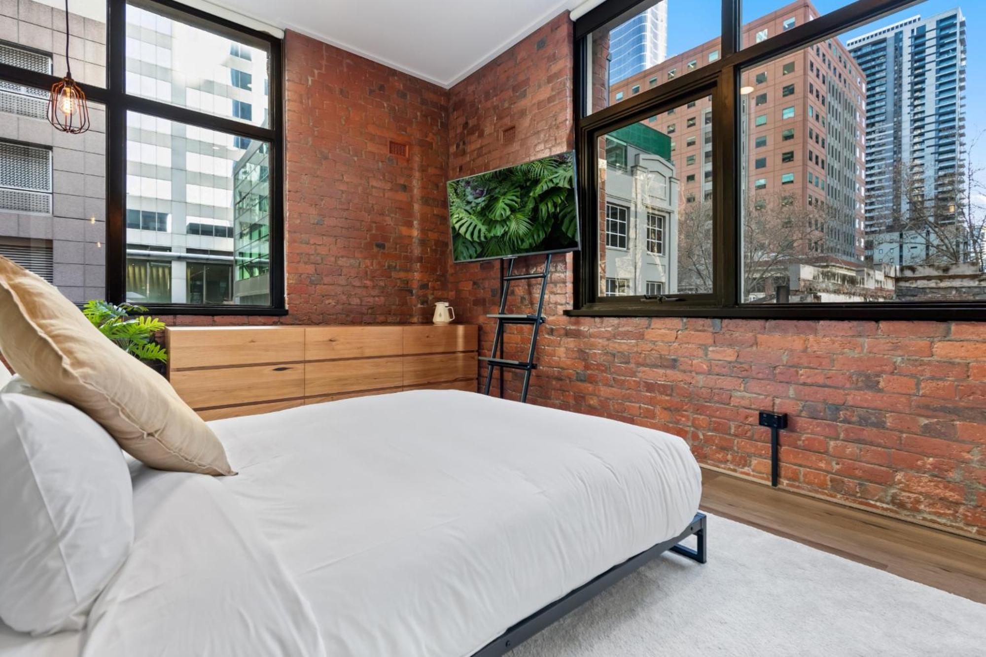 1-Bed Warehouse Conversion In Melbourne Cbd Daire Dış mekan fotoğraf