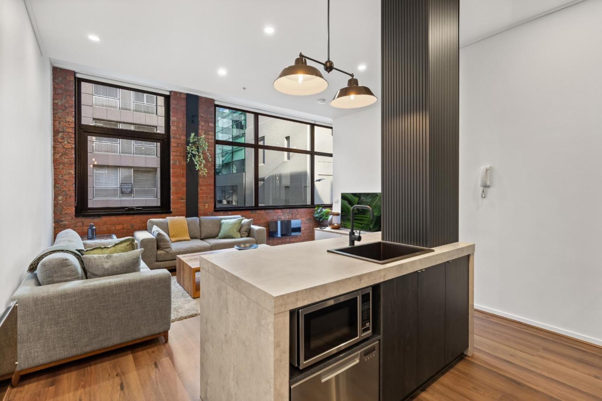 1-Bed Warehouse Conversion In Melbourne Cbd Daire Dış mekan fotoğraf